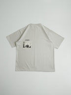 MONO TREE Tシャツ フロストグレー フロント 平置き