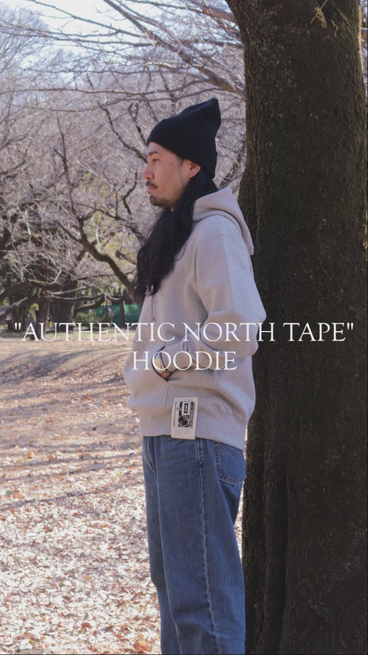 "AUTHENTIC NORTH TAPE" HOODIE