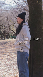 "AUTHENTIC NORTH TAPE" HOODIE
