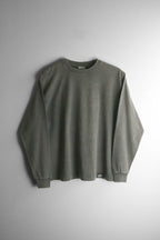 9月限定 "179" HOKKAIDO LONG SLEEVE TEE - Gray Wash
