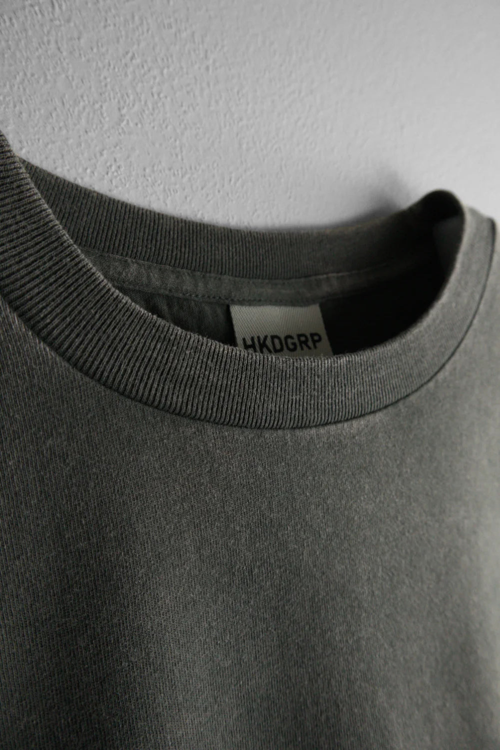 9月限定 "179" HOKKAIDO LONG SLEEVE TEE - Gray Wash