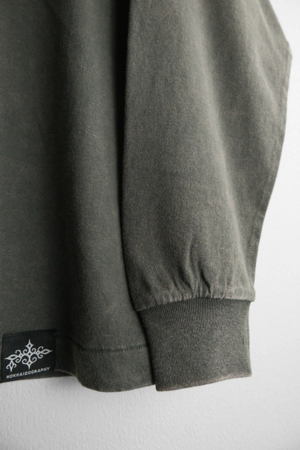 9月限定 "179" HOKKAIDO LONG SLEEVE TEE - Gray Wash