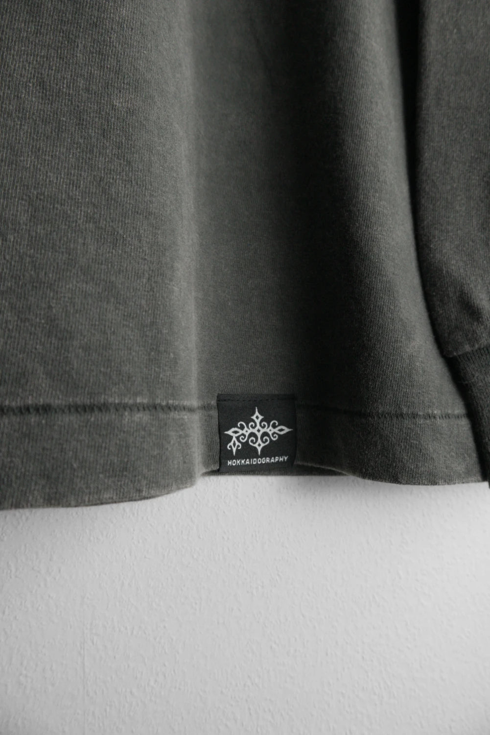 9月限定 "179" HOKKAIDO LONG SLEEVE TEE - Gray Wash