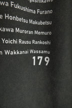 9月限定 "179" HOKKAIDO LONG SLEEVE TEE - Gray Wash
