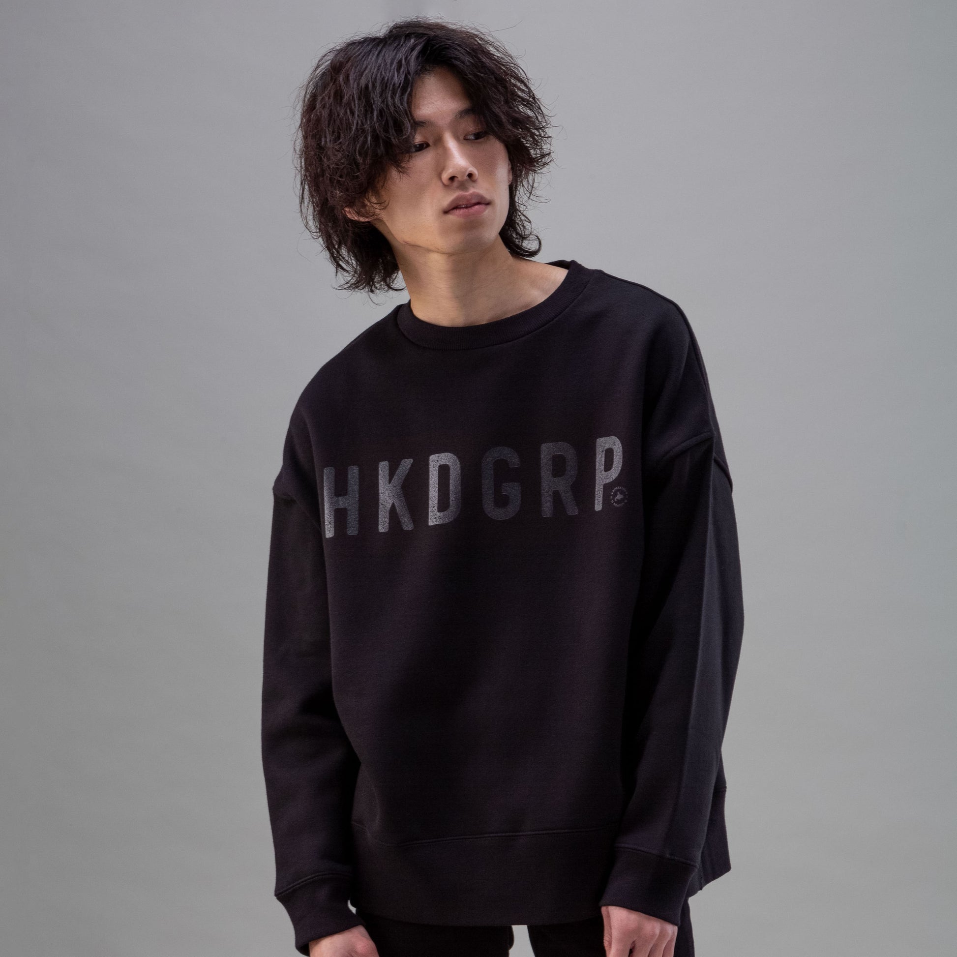北海道 ホッカイドウグラフィー HOKKAIDOGRAOHY Unisex "HKDGRP" フリース クルー