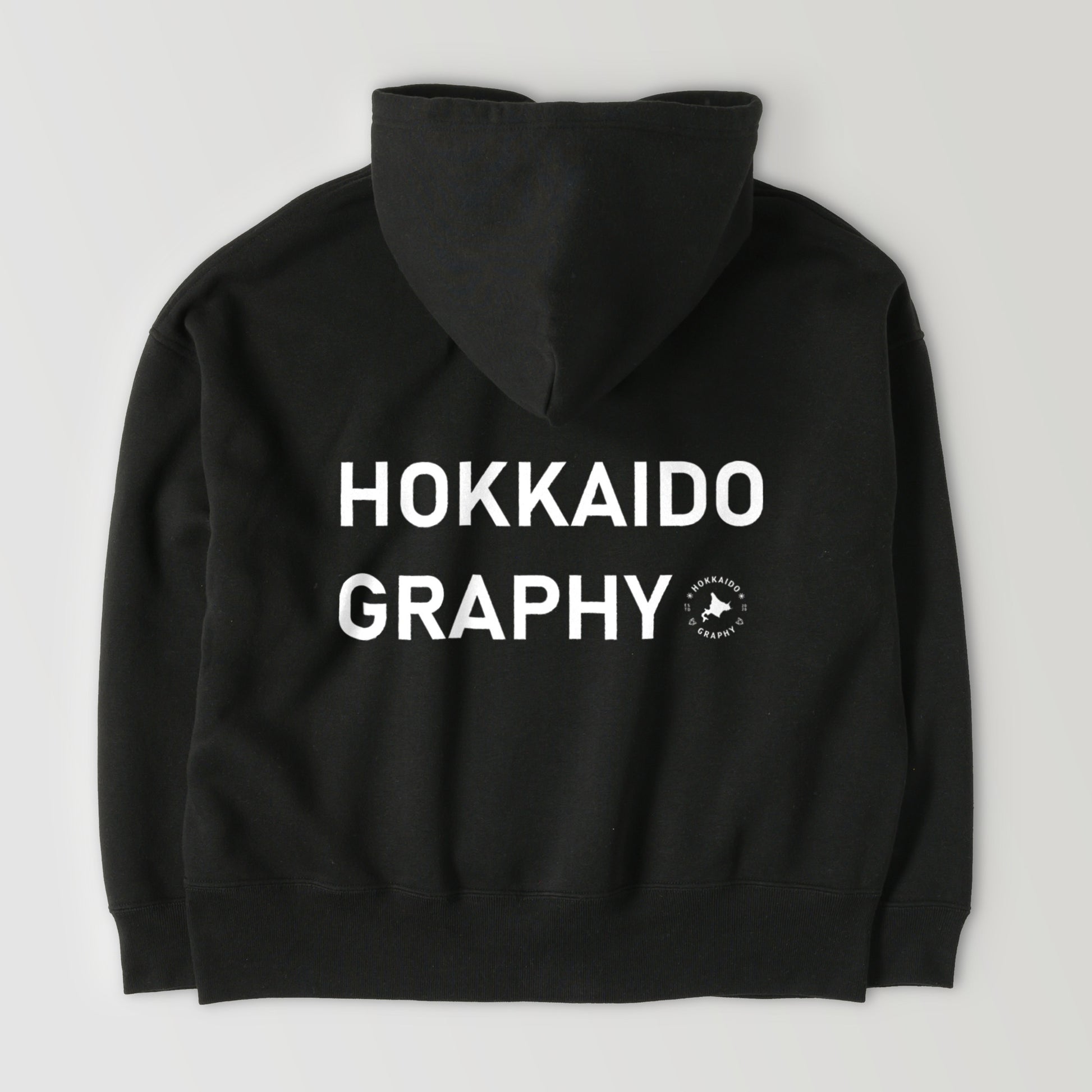 北海道 ホッカイドウグラフィー Unisex "HOKKAIDOGRAPHY" フリース パーカー HOODIE